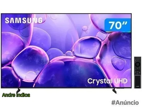 Smart Tv 70 Samsung Uhd 4K Crystal U8500F Un70U8500Fgxzd Tizen 2025