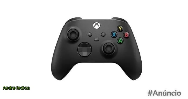 Controle para Xbox Sem Fio Carbon Black