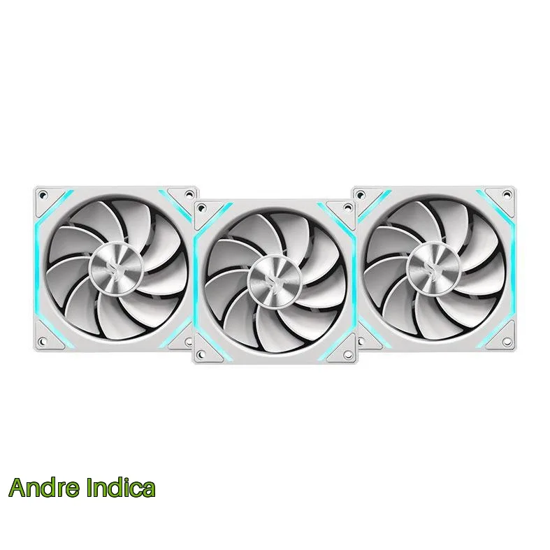 Kit Ventoinha Pichau Ventus NX Reverse, ARGB, 3x120mm, Branco, PCH-VTNXR3-WH01