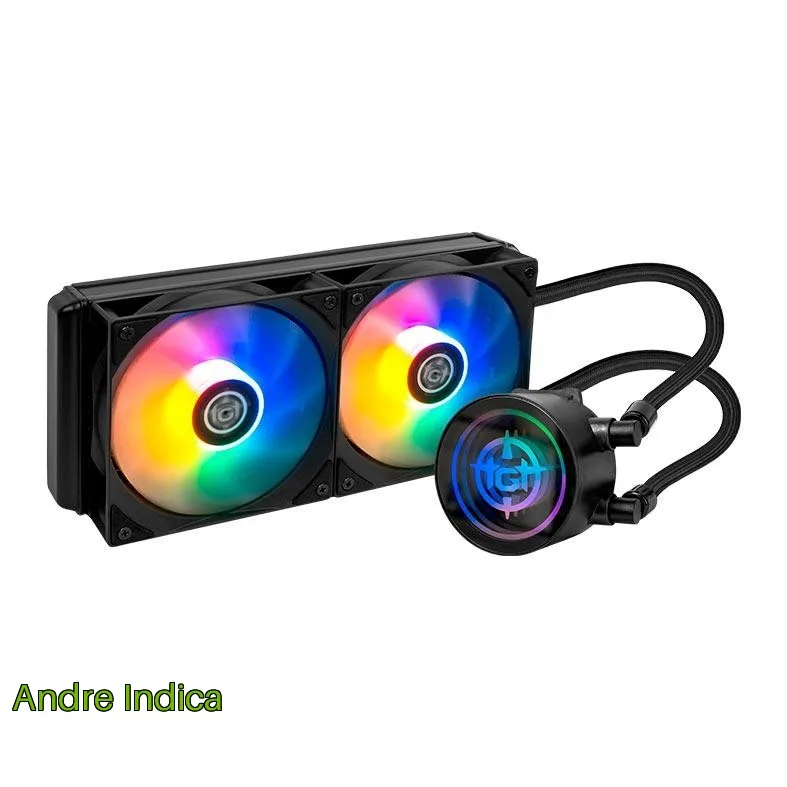 Water Cooler TGT Spartel V2, Rainbow, 240mm, Preto, TGT-SPLV240-BK01