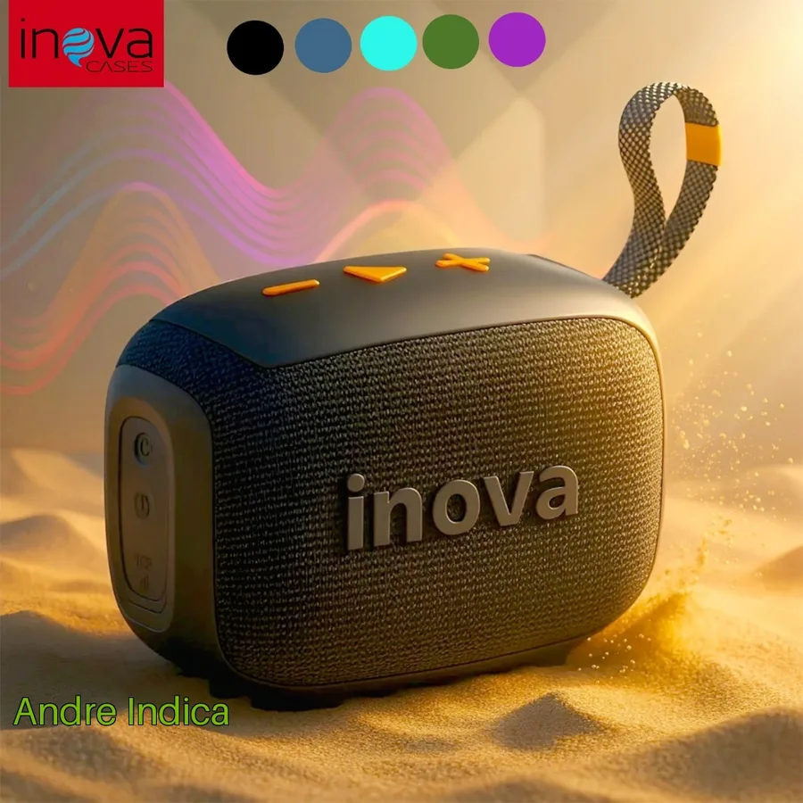 Inova caixa de som blootooth Portátil Go 4 Com Bateria Esportiva À Prova D Água pen drive FM TWS caixinha de som