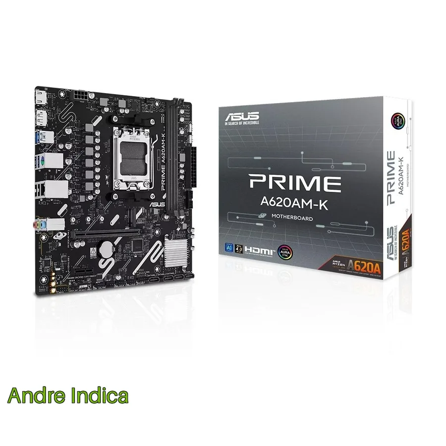 Placa Mae Asus Prime A620Am K Amd Am5 Matx Ddr5 90Mb1Gx0 M0Eay0